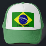 CAPOEIRA TRUCKER HAT<br><div class="desc">Capoeira (Portuguese pronunciation: [kapuˈejɾɐ]) is an Afro-Brazilian art form that combines elements of martial arts, music, and dance. It was created in Brazil by slaves from Africa, especially from Angola, Mozambique and Congo sometime after the sixteenth century.[1] It was developed in the region of Quilombo dos Palmares, located in the...</div>