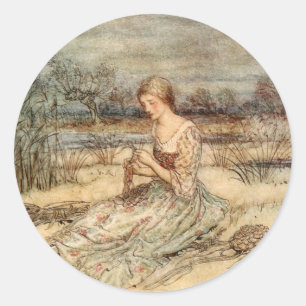 Caporushes Classic Round Sticker