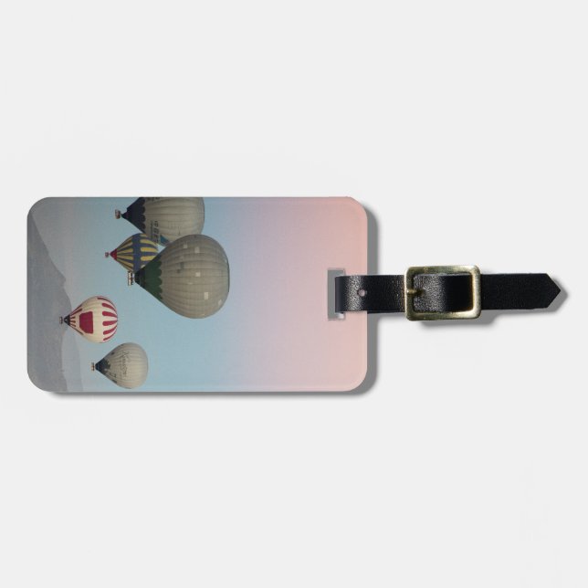 Cappadocia Balloon Flight Luggage Tag (Front Horizontal)