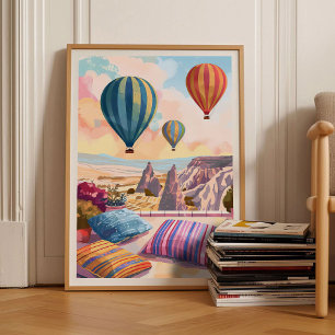 Cappadocia Print Cappadocia Illustration Turkey