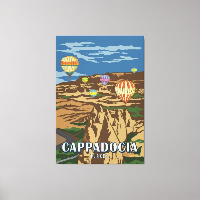 Cappadocia Turkey Canvas Print (Front)
