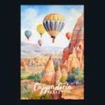 Cappadocia Turkey Famous Travel Place Poster<br><div class="desc">Cappadocia Turkey Vintage Famous Travel Place</div>