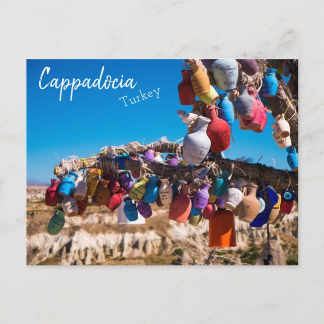 Cappadocia, Turkey: Pigeon Valley Postcard (Front)