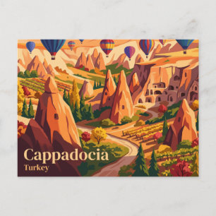 Cappadocia Turkey Postcard