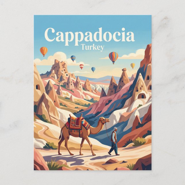 Cappadocia Turkey Postcard (Front)