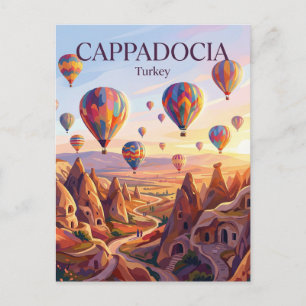 Cappadocia Turkey Postcard