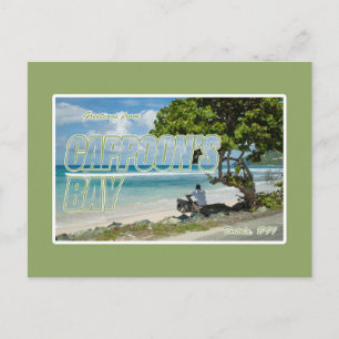 Cappoon's Bay, Tortola, BVI Postcard