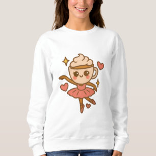 Cappuccina Ballerina Italian Ausweis Sweatshirt
