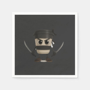 Cappuccino Assassino Funny Italian Napkin