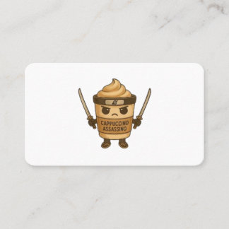 Cappuccino Assassino Italian Business Card