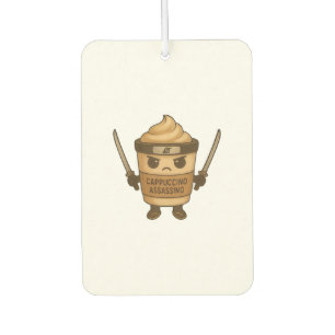Cappuccino Assassino Italian Car Air Freshener