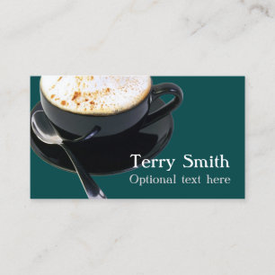 Cappuccino Business Card
