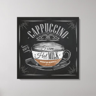 Cappuccino Canvas Print