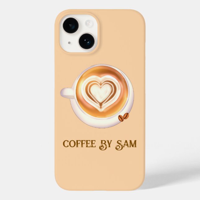Cappuccino Coffee Case-Mate iPhone Case (Back)