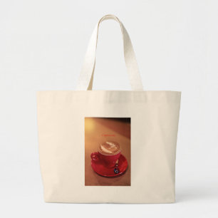Cappuccino Large Tote Bag