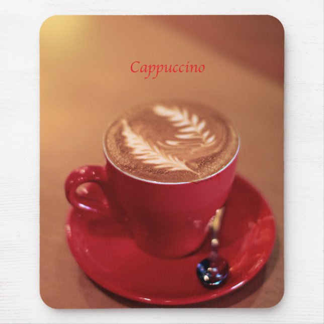Cappuccino Mouse Pad (Front)