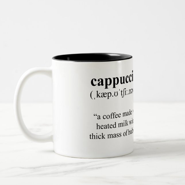 Cappuccino Mug (Left)