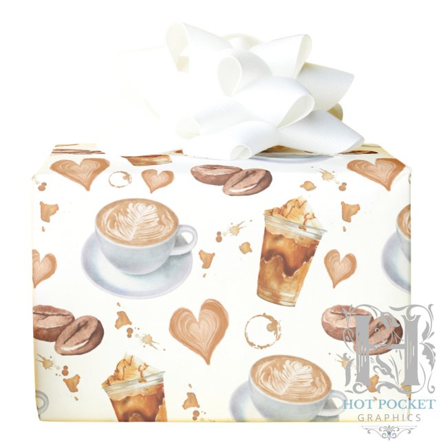 Cappuccino Wrapping Paper (Creator Uploaded)
