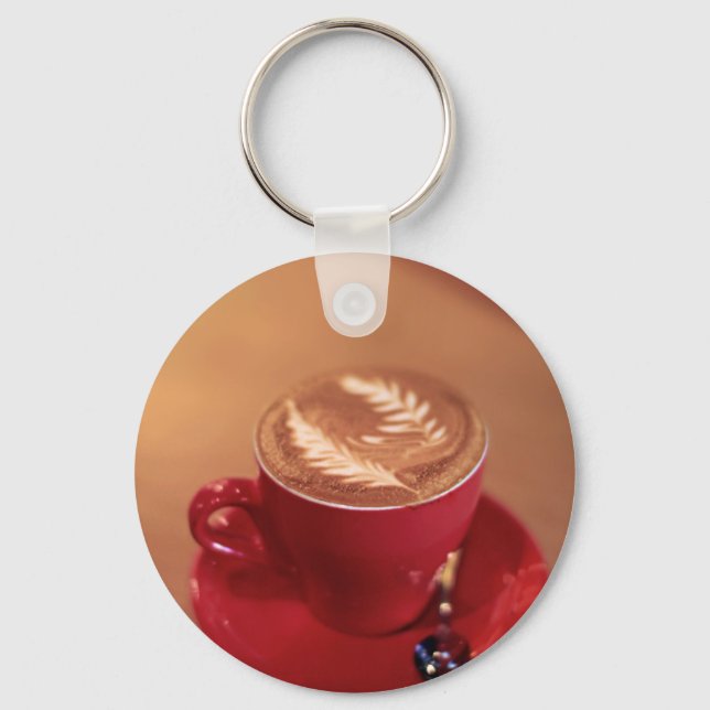 Cappucino Blank Key Ring (Front)