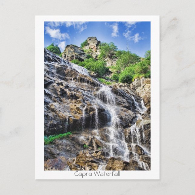 Capra Waterfall Postcard (Front)