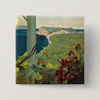 Capri 15 Cm Square Badge