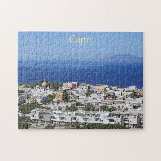 Capri Aerial View Jigsaw Puzzle (Horizontal)