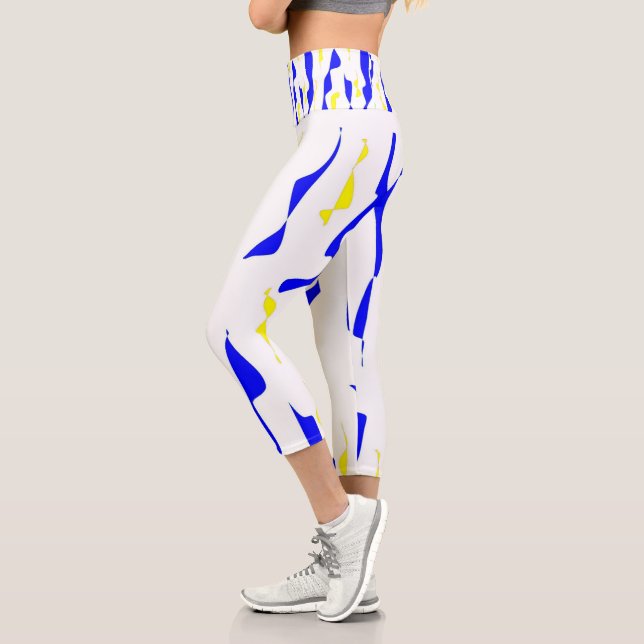 Capri Chillout Collection Leggings (Left)