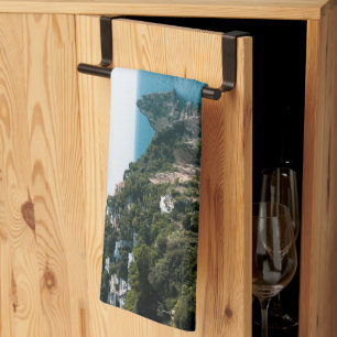 Capri Faraglioni Rock View 1 Tea Towel