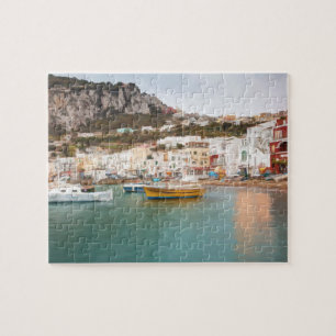 Capri harbour jigsaw puzzle