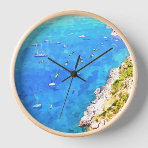 Capri Islands Clock