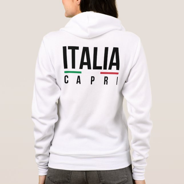 Capri Italia Hoodie (Back)