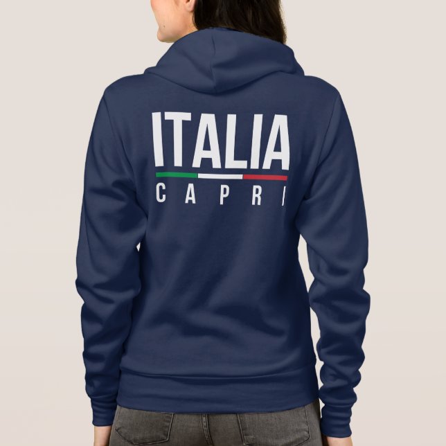Capri Italia Hoodie (Back)