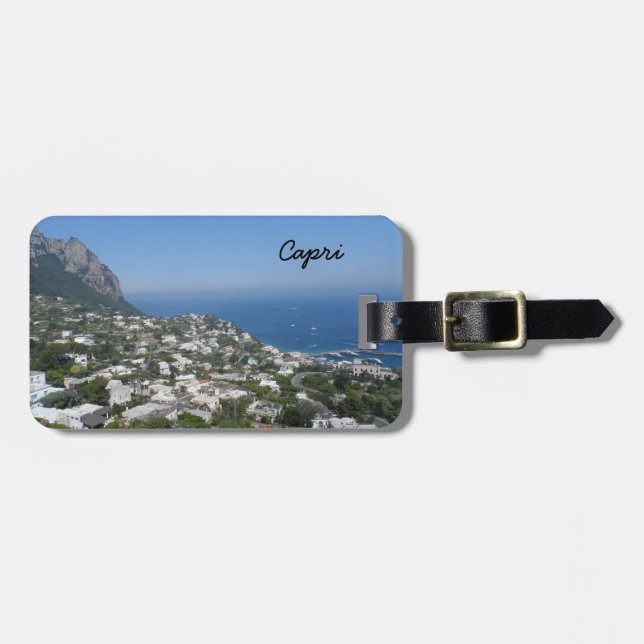 Capri, Italy Luggage Tag (Front Horizontal)
