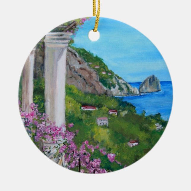 Capri, Italy - Ornament (Front)