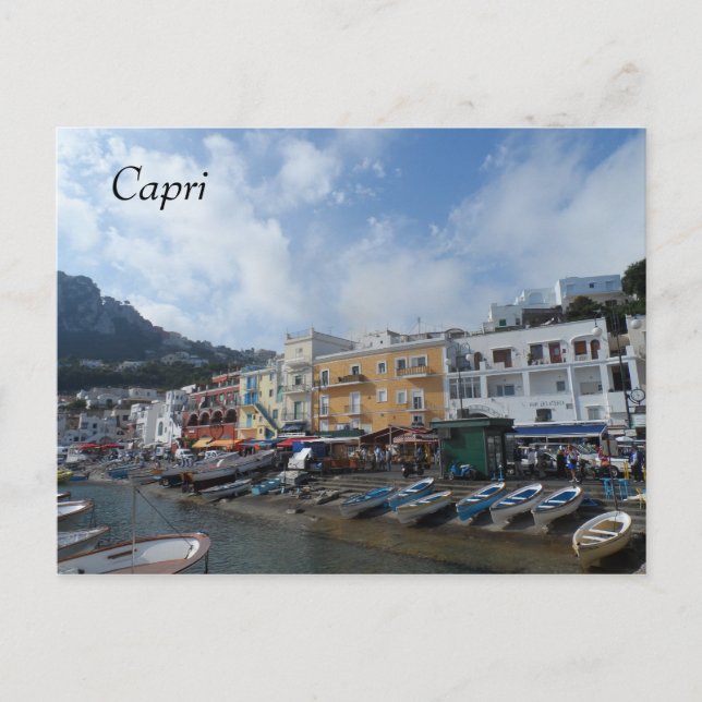Capri, Italy Postcard (Front)