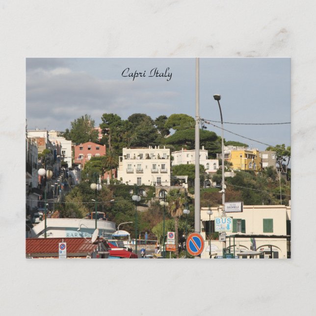 Capri, Italy, Postcard (Front)