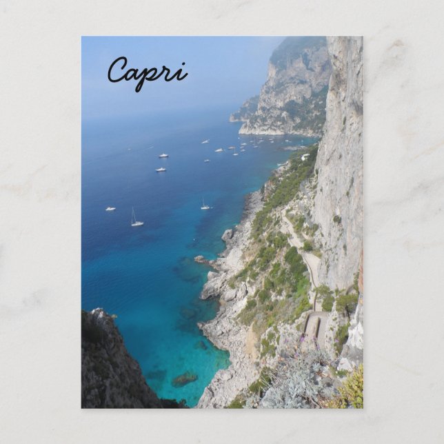 Capri, Italy Postcard (Front)
