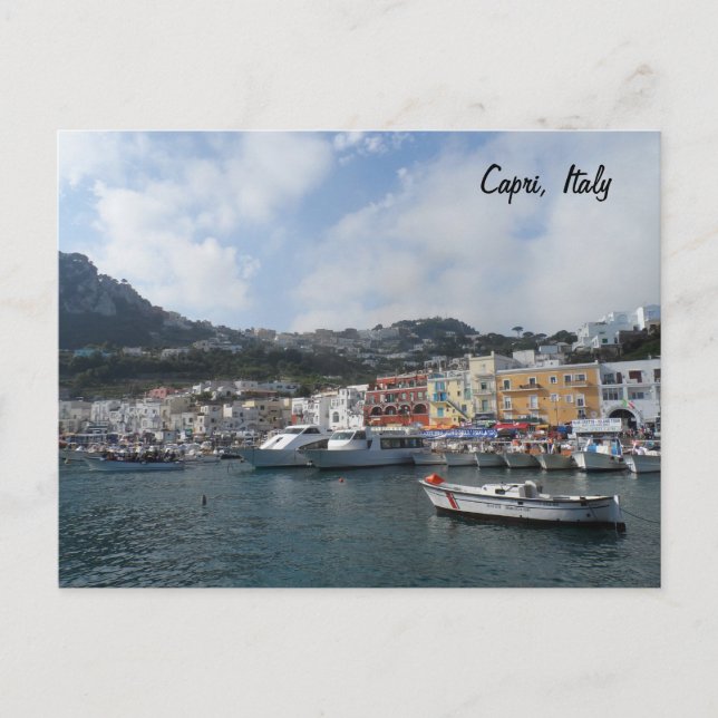 Capri, Italy Postcard (Front)