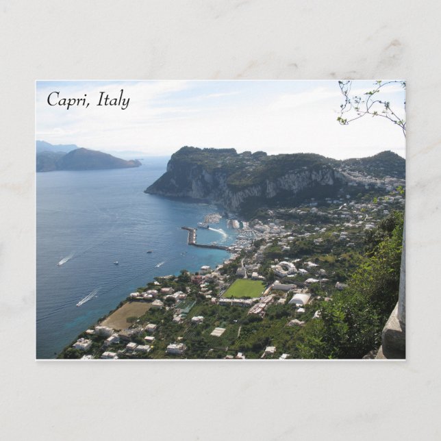 Capri, Italy Postcard (Front)