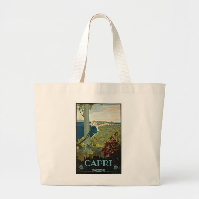 Capri Large Tote Bag (Front)