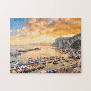 Capri, Tyrrhenian Sea, Italy Jigsaw Puzzle