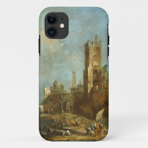 Capriccio of a Harbour iPhone 11 Case