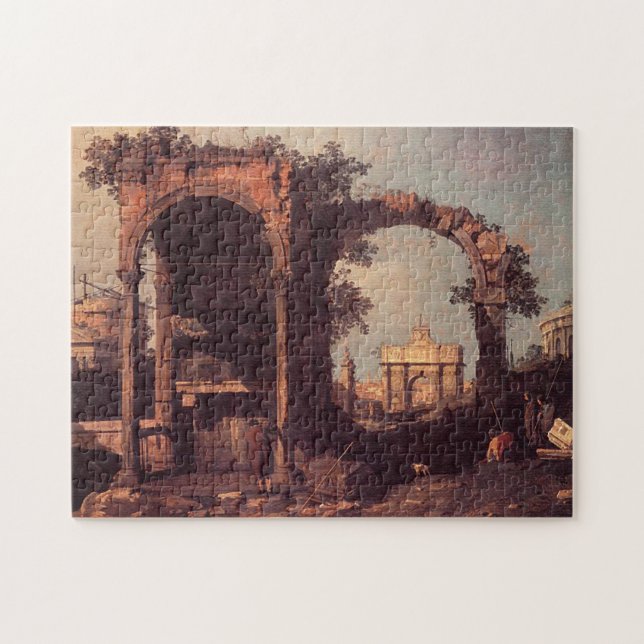 Capriccio Ruins Jigsaw Puzzle (Horizontal)