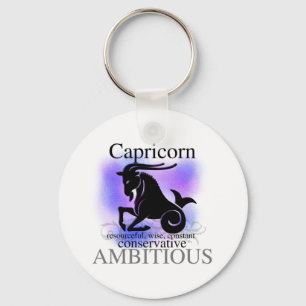 Capricorn About You Key Ring