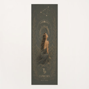 Capricorn Astrology Fitness Mat