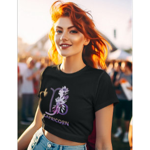 Capricorn Astrology Sign Colorful Women's  T-Shirt