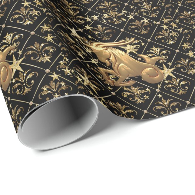 Capricorn Astrology  Wrapping Paper (Roll Corner)