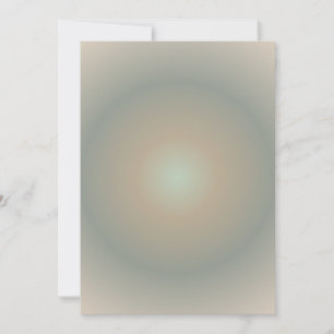 Capricorn Aura Gradient Zodiac, Green Brown Holiday Card