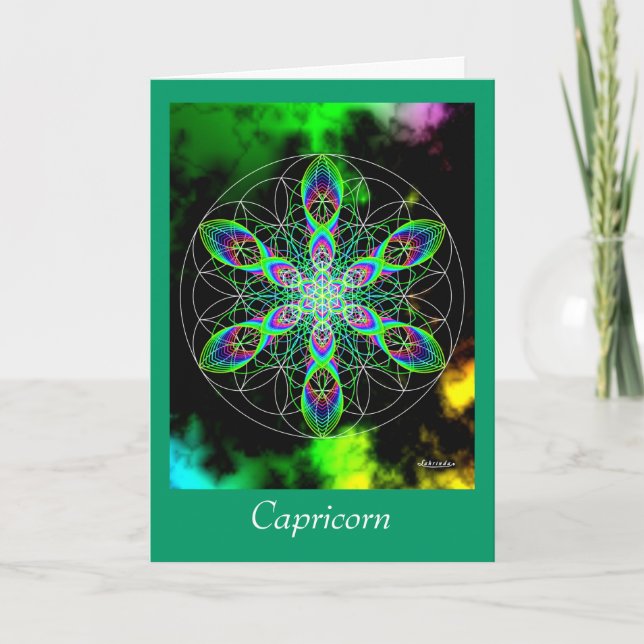 Capricorn Card (Front)