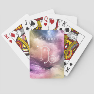 Capricorn Celeste Sky Playing Cards